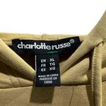 Charlotte Russe Graphic Cropped Hoodie keep growing love one another size XL Photo 2