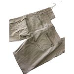 White House | Black Market  Skinny Leg Rhinestone Ankle Lace up Jeans Pants Photo 1