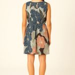 Pink Martini | Floral Sleeveless Midi Dress Navy Multi Boho Resort Size L | EUC Photo 1