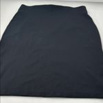 Carmen Marc Valvo  Classic Black Pencil Skirt Photo 5