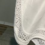 O'Neill O’NEILL white lace elastic waist tie swimsuit short EUC Photo 1