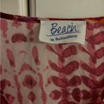 Beach By Exist One Size Tye Dye‎ Pullover Beach Coverup Pink Size L Photo 2