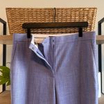 Ann Taylor High-Rise Chambray Bootcut Career Dress Pant Trouser, 12 Photo 6