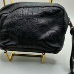 Vintage Wanderers Travel Co Black Soft Leather Venetian Card Wallet/Coin Bag Photo 0