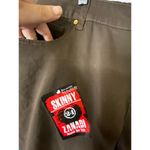 Zana Di  Women's Plus Size 24 Skinny Jeans Brown Denim Stretch Pants NWT Photo 4