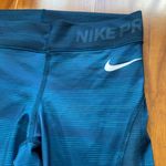 Nike  Pro Hypercool Blue Stripe Mesh Legging Photo 1
