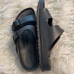 Birkenstock  Charcoal Double Strap Slides size 41 (10)excellent condition Photo 6