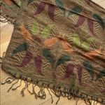 Pashmina Shawl Paisley Scarf Wrap Cashmere Silk Blend Photo 3