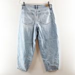 American Eagle Outfitters Stretch Mid Rise Denim Barrel Jeans Blue 10 / 30 Photo 2