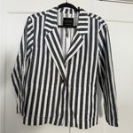 Sanctuary $139 New  Notched Collar Striped Blazer - S Photo 1
