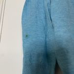 Zadig & Voltaire blue knit long sleeve henley ART pullover cotton top size Small Photo 6