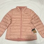 The North Face Pink Puffer Jacket Photo 1