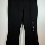 Torrid 18S Black Studio Luxe Ponte Trouser Boot Mid Rise Pants New With Tags Photo 0