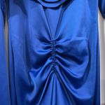 Orire Wally Maxi Dress Royal Blue Gown Slit US 4 Photo 1