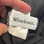 MiracleSuit  Must Haves Oceanus Black Swimsuit V-Neck Size 18W GUC #0662-OC Photo 9