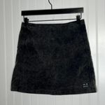 BDG by Urban Outfitters Corduroy Charcoal Gray Mini Skirt Size Medium Photo 0