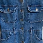 DL1961 Esme Denim Shirt Dress Full Button Front Mini length - XS EUC Photo 7