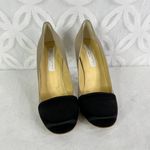 Stella McCartney Two Colors Satin Pumps Golden Metallic Size 9 Photo 3