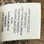 J. JILL Brown Marled Full Zip Mock Neck Sweater Vest Wool Blend Rib Trim Size M Size M Photo 5