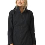 prAna Black Horizon Anorak Long Jacket Photo 0