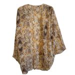 Tolani Boho Bohemian Kimono Cardigan Duster Modal One Size Neutrals Photo 1