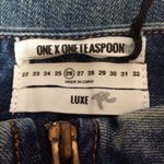 One Teaspoon  Vixen High Waist Denim Skirt Photo 3