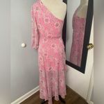 TAYLOR FEMININE SEXY FLOWY LAYERED, OUT OF THE BOX CHRISTMAS OR NEW YEARS DRESS Silver Size 8 Photo 4