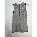 Loft  Multicolored Tweed Style Sleeveless Color Shift Crewneck Dress size XSP Photo 3