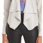 BLANK NYC NWT- Croc Pattern Draped jacket size S Photo 4