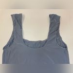 Smoothez by Aerie Women’s Square Neck Light Blue Comfort‎ Bra Tank Top Size S Photo 3