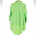 Torrid  Vibrant Green Open Front Cardigan Kimono Duster Women’s Plus Size 3X Photo 1