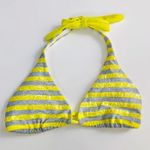 Victoria's Secret VICTORIA’S SECRET |Yellow Striped Bathing Suit Top Photo 0