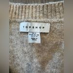 Topshop  Cream Long Sleeve Dress Photo 9