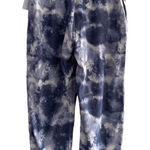 Abound NWT  blue and ivory tie dye joggers M 60% cotton Photo 0