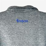 Stadium Athletics Boise State Broncos BSU 1/4 Zip Pullover Grey Small Photo 6