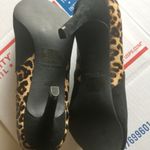 Cole Haan NEW women's size 9.5 cheetah dyed fur suede heel pumps NWD minor flaws Photo 5