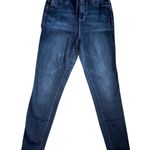 Ymi Jeans Women's Dark Blue Wash Sky High Skinny Modern Chic Size 7 Photo 1