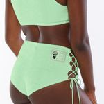 Savagexfenty 70S TERRY BOOTY SHORT WITH SIDE TIE Plus Size Photo 1