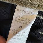 Athleta Flex Olive Green Straight Cropped Jeans Size 2 Petite Photo 8