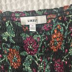 Likely  Manning Smocked Floral Off-the-shoulder Mini Sun Dress Photo 4