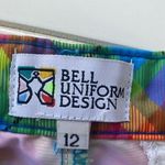 Rainbow plaid Shorts Size 12 Red Photo 6