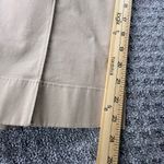 Ralph Lauren Lauren‎  Khaki Size 8 Cropped Belted Wide Leg Cotton Chino Pants Photo 9