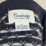 Cambridge Dry‎ Goods Black and Red Cardigan Sweater Size L Photo 6