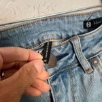 House of Harlow high rise flare light wash distressed jeans 26 Photo 5