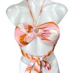 Princess Polly Camelia Pink Halter Sleeveless Cutout Tie Bra Bandeau Crop Top 0 Photo 2