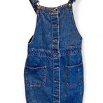 H&M Denim Overall Mini Dress Size 4 100% Cotton Photo 0