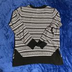 Christopher & Banks B&W Winter Sweater Photo 2