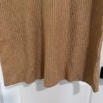 Talbots Mockneck Sweater Dress Women L Petite Toasted Coconut Photo 3