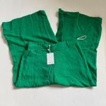 FRNCH  Paris Women’s Green Culottes Pants Size Medium NWT Photo 1