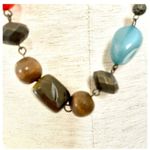 Long natural stones necklace Photo 2